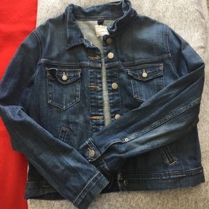 J. Crew Denim Jacket sz L